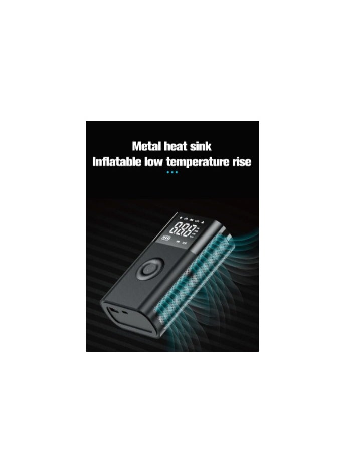 SUPERDRIVE - Digital 4000mAh Led Lightening SOS Mode Compact and Portable Air Compressor - Image 1