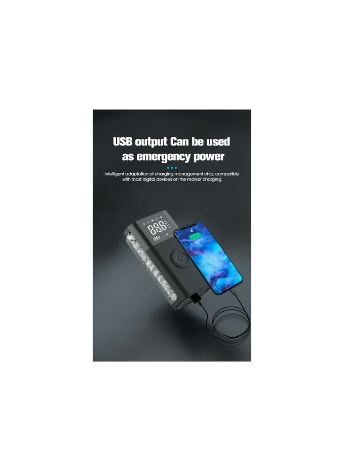 SUPERDRIVE - Digital 4000mAh Led Lightening SOS Mode Compact and Portable Air Compressor - Image 1