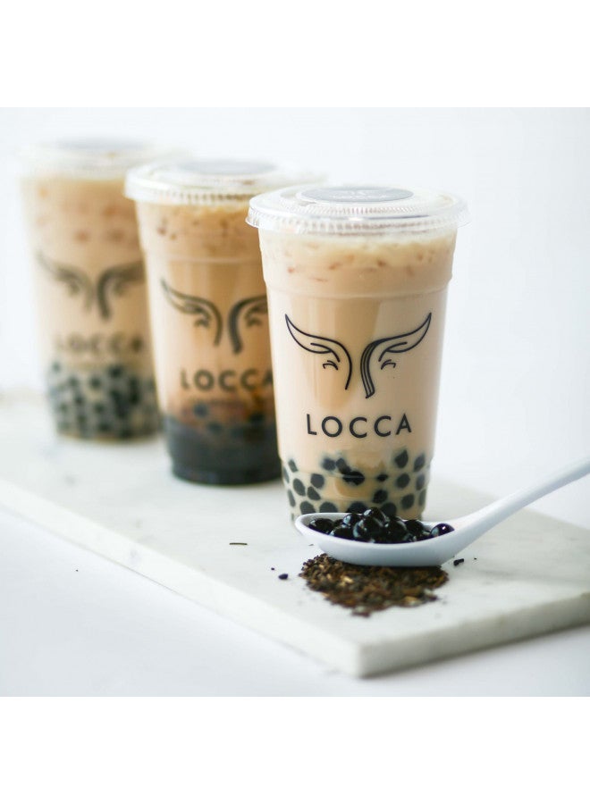 LOCCA Brown Sugar Boba Tea Kit with Boba Pearls | Brown Sugar Syrup Bubble Tea Kit up to 40 Drinks | Black Sugar Boba Tea - Image 4
