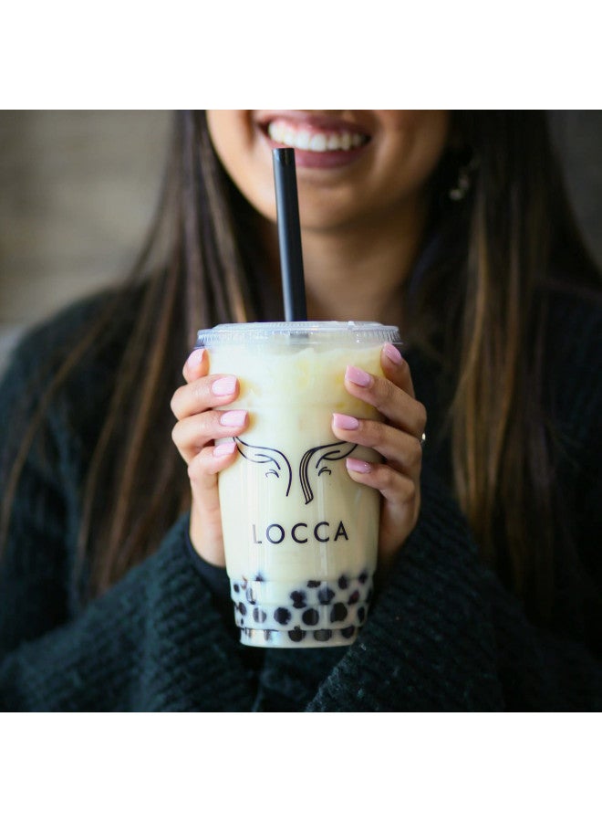 LOCCA Brown Sugar Boba Tea Kit with Boba Pearls | Brown Sugar Syrup Bubble Tea Kit up to 40 Drinks | Black Sugar Boba Tea - Image 3
