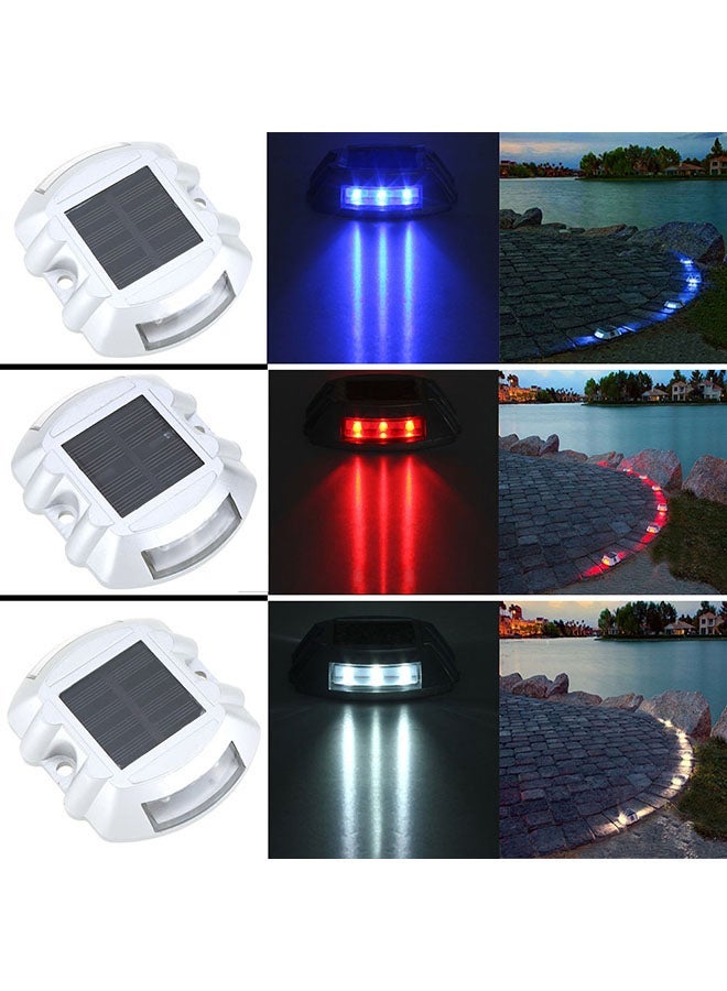 NIBEMINENT Solar Powered Lighting Sense LED Road Stud Lamp White 11.5 X 10 3centimeter - Image 3