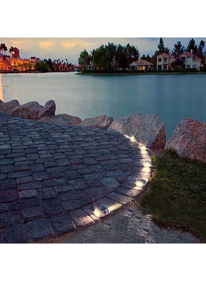 NIBEMINENT Solar Powered Lighting Sense LED Road Stud Lamp White 11.5 X 10 3centimeter - Image 4