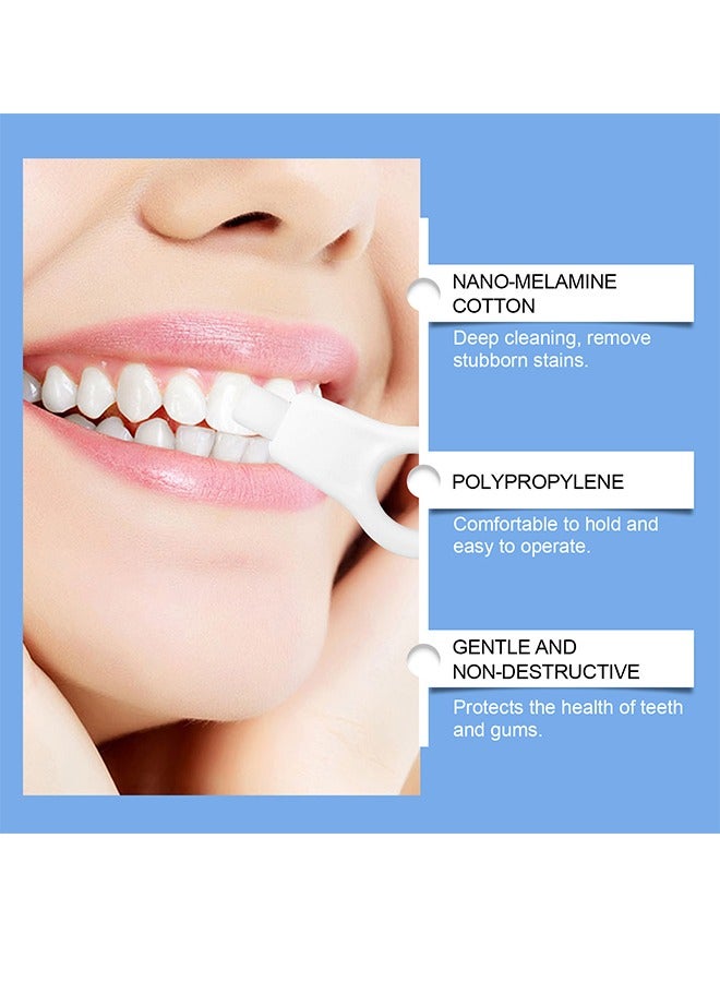 أورالحوي فرشاة أسنان إسفنجية من Oralhoe تنظف بلطف بقع الأسنان والأوساخ، إسفنجة مطاطية لتنظيف الأسنان - Image 5