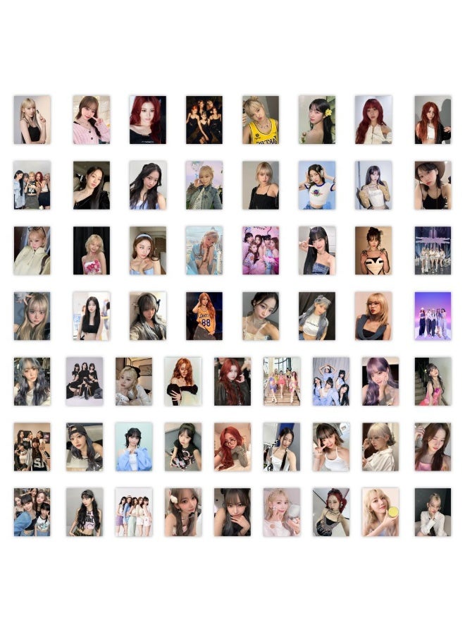 NIBEMINENT 63 Pcs Kpop LE SSERAFIM Deco Kit Waterproof Stickers, High Definition Printing Bright Colors, Suitable for Laptop Skateboard Luggage Water Bottle Guitar DIY - Image 3