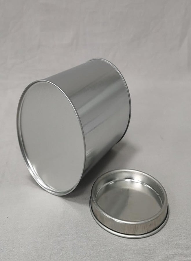 جي شلو GSHLLO، علبتان صغيرتان من المعدن سعة 500 مل، حاويات فارغة لتخزين الطلاء، دلاء ودلاء طلاء حرفية مع أغطية للمذيبات والمواد اللاصقة أو مشاريع DIY - Image 4