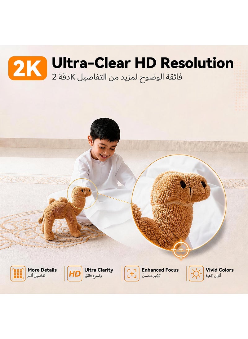 IMOU Pack of 2 Ranger 2C 3MP, Indoor Wifi Security Camera,2K Surveillance Camera for Home with 360° PTZ,Human Detection,Smart Tracking,2-Way Audio,Abnormal Sound Alarm,Privacy Mode,Night Vision - Image 4
