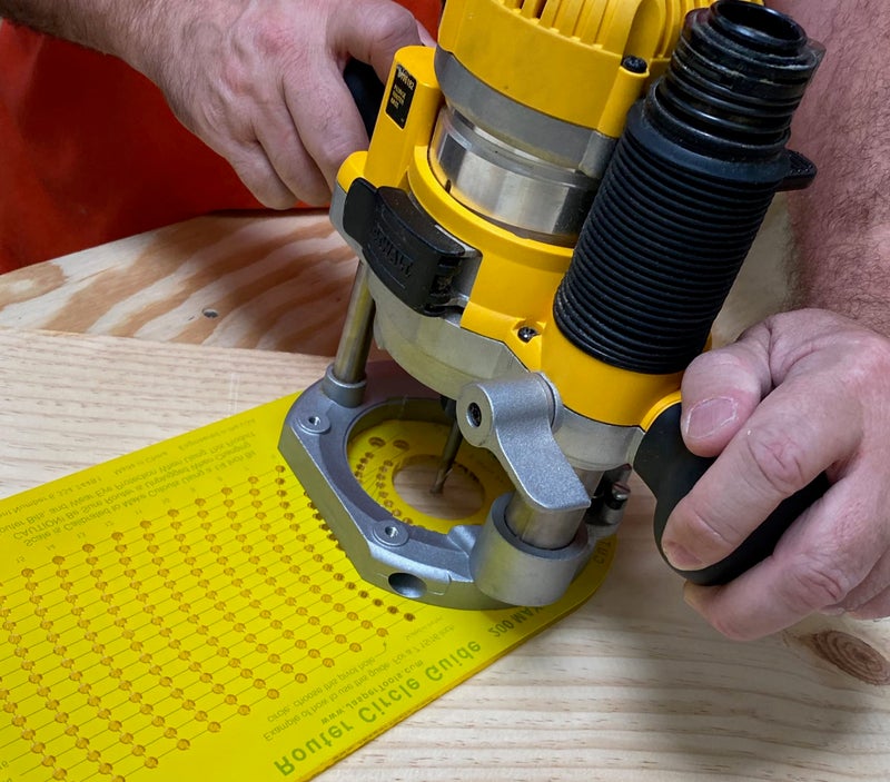 JASPER PRECISION TOOLS Jasper Model 200 Circle Guide Kit, Circle Cutting Guide for Plunge Routers - Image 2