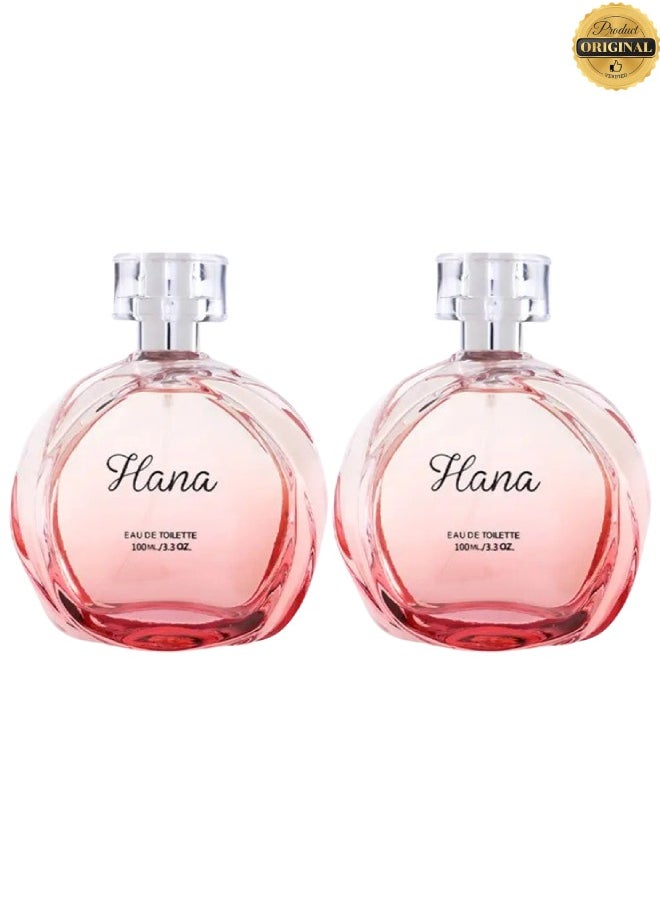 hana 2 Pieces Hana Perfume 100ML  - Image 1
