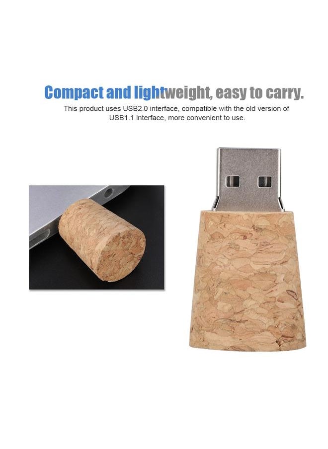 Thoraya - Wishing Floating Bottles USB2.0 Flash Drive Wood Flash Memory Stick U Disk(8G) - Image 1