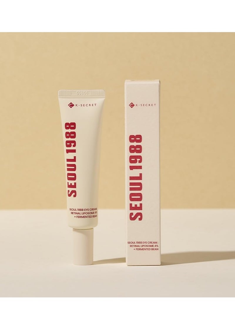 K-SECRET K-SECRET SEOUL 1988 Eye Cream : Retinal Liposome 4% + Fermented Bean - Image 1