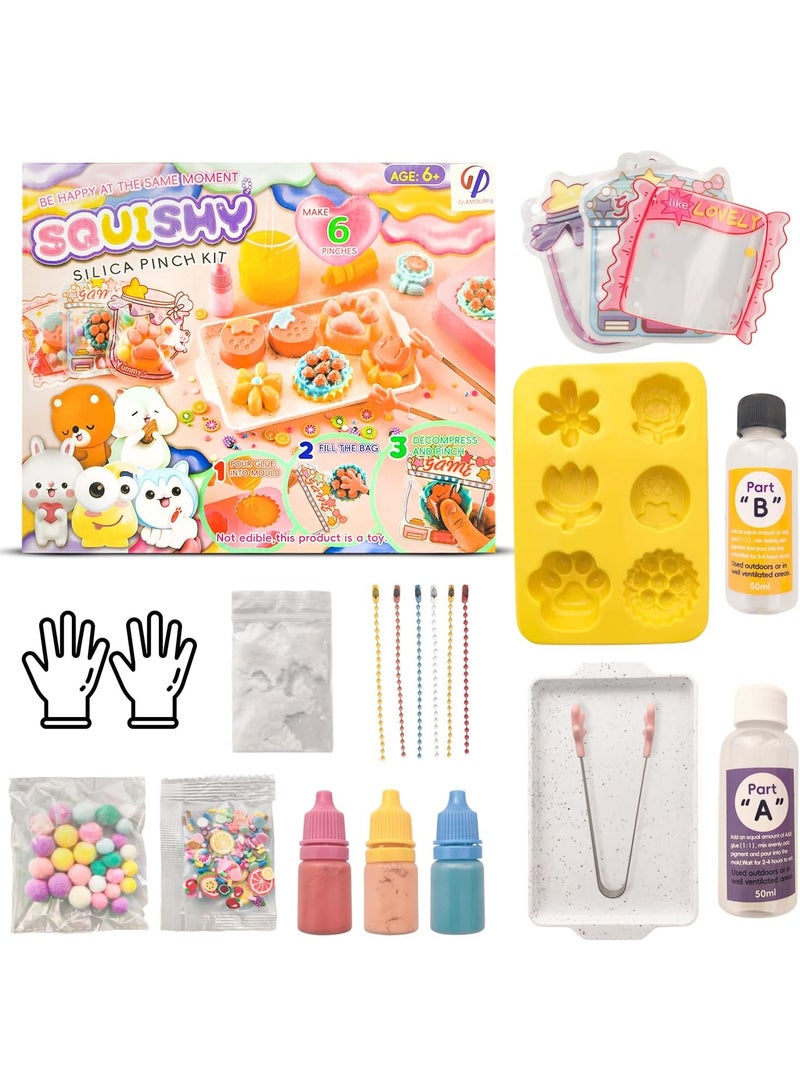 Taba DIY Squishy Making Kit for Kids - Create Your Own Cat Paw & Animal Sensory Fidget Toys, Non-Toxic Gels & Molds, Ages 3+ - Image 3