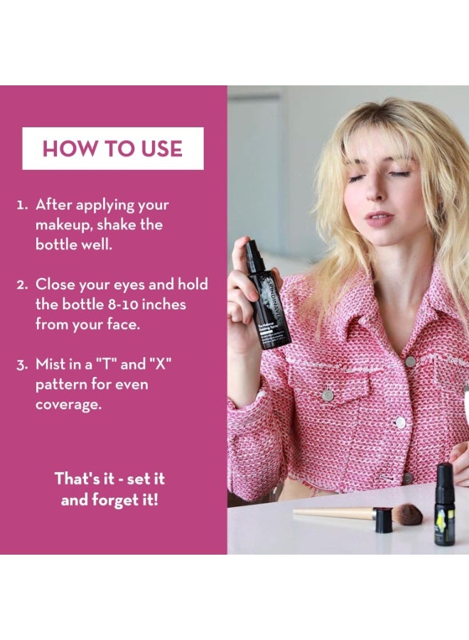 SKINDINAVIA the makeup Finishing Spray Oil Control 236 ML - Image 2