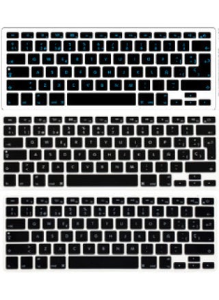 Apple Keyboard Film Apple Macbook 13.0/15inch AIR PRO Notebook Spanish Keyboard Film-Color:White Blue-Size:Cardboard + OPP Packaging - pzsku/Z2407C31DC1CA976D0746Z/45/_/1742287256/dafbb260-0e39-478a-822c-8f6e5b35a597