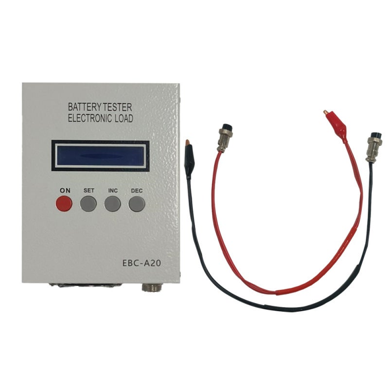 Battery Tester 5A Recharge 20A Discharge: Microcomputer Online Control - 3 Working Modes Battery Capacity Tester for Lithium Lead-Acid Battery Maintenance & Analysis - Image 1