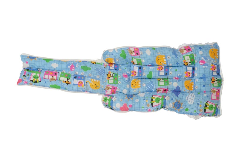 Aarushi Baby Born Bedding Set/Baby Bed/Baby Carrier/Sleeping Bag Blue-Radom Print - Image 2