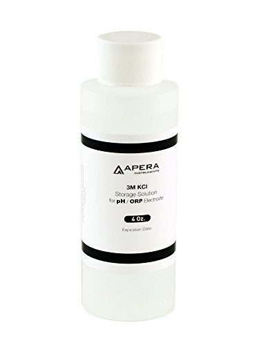 Apera Instruments, LLC-AI1109 8oz. pH Calibration Buffer Solution Kit (pH 4.00, 7.00 & 10.01), plus 4oz 3M KCL Storage Solution for pH/ORP Electrodes - Image 3