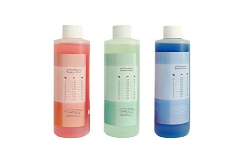 Apera Instruments, LLC-AI1109 8oz. pH Calibration Buffer Solution Kit (pH 4.00, 7.00 & 10.01), plus 4oz 3M KCL Storage Solution for pH/ORP Electrodes - Image 2