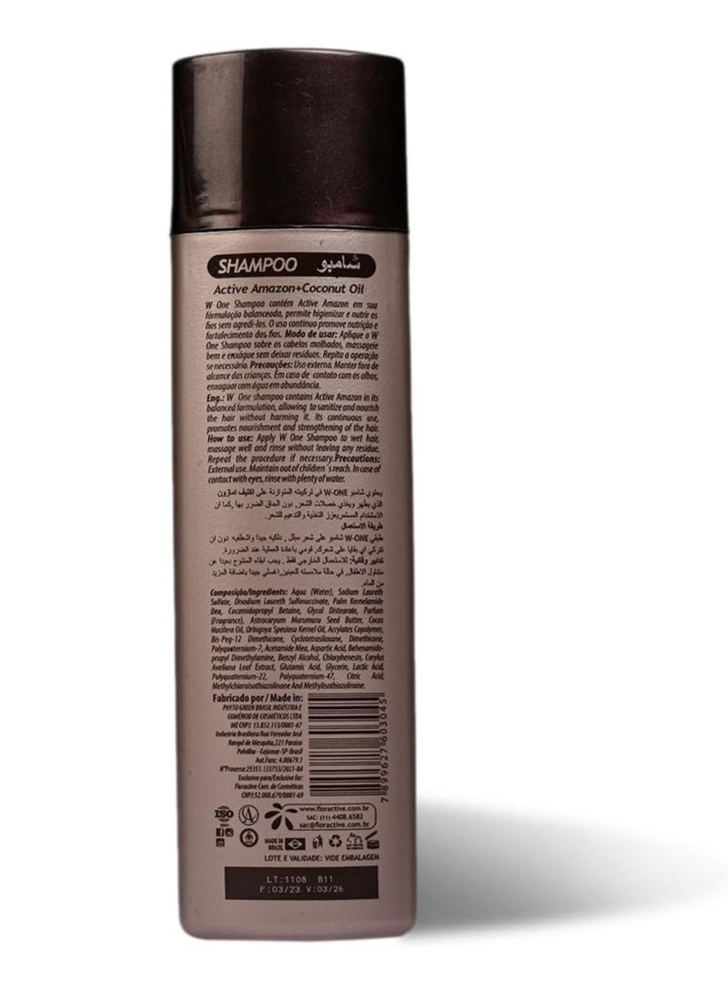 Floractive Nourishing Coconut Oil Shampoo 300ml – Lightweight Formula for Soft, Shiny Hair - Image 5