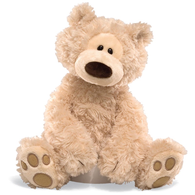 GUND Philbin Classic Teddy Bear, Premium Stuffed Animal for Ages 1 and Up, Beige, 12â€ - Image 1