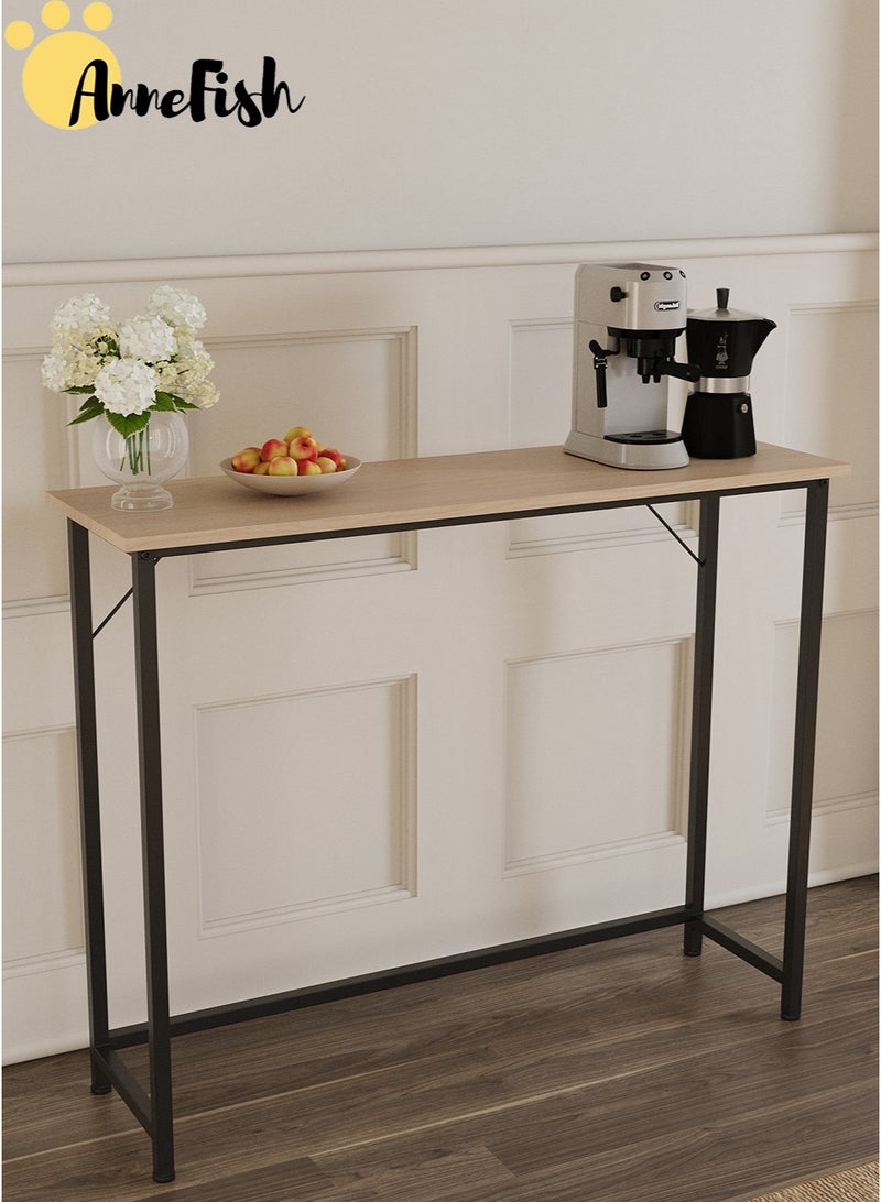 آن فش طاولتان كونسول مقاس 100*30*80 سم، مناسبتان للمدخل، وطاولة قهوة عصرية، وطاولة طعام، وطاولة عرض، وطاولة عرض للمطبخ أو غرفة المعيشة أو غرفة النوم. - Image 3