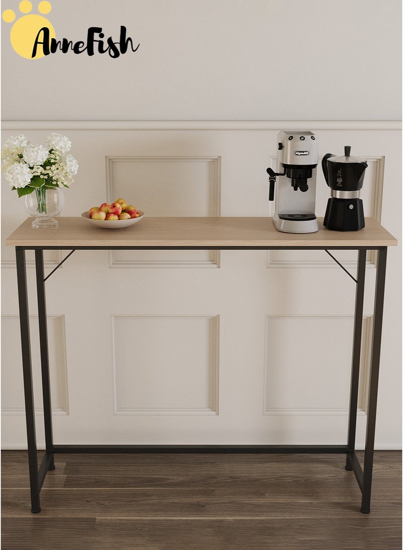 آن فش طاولتان كونسول مقاس 100*30*80 سم، مناسبتان للمدخل، وطاولة قهوة عصرية، وطاولة طعام، وطاولة عرض، وطاولة عرض للمطبخ أو غرفة المعيشة أو غرفة النوم. - Image 4