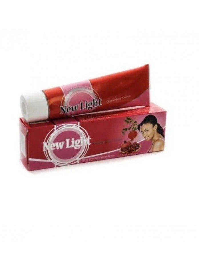 New Light Face Whitening Cream with Pomegranate and Cloves