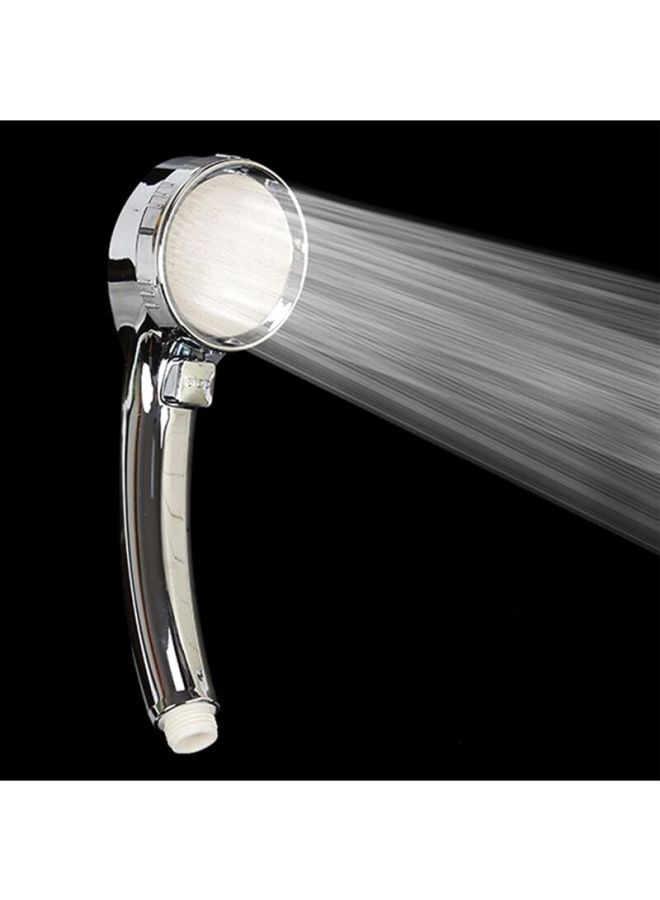 NIBEMINENT High Pressure Shower Head With On/Off Switch Silver 7.87x2.95x4.72cm - Image 3