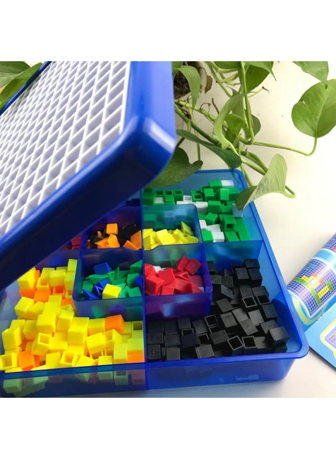 Children's Toys Mushroom Nail Insertion Building Blocks Platter Early Education Puzzle Board 3-4-5-6 Years Old Hot Sale-Color:585PCS-331 - Image 3