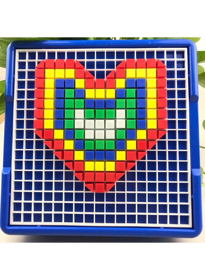 Children's Toys Mushroom Nail Insertion Building Blocks Platter Early Education Puzzle Board 3-4-5-6 Years Old Hot Sale-Color:585PCS-331 - Image 4