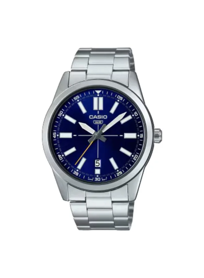 CASIO Men's Stainless Steel Analog Watch MTP-VD02D-2EUDF - 41 mm