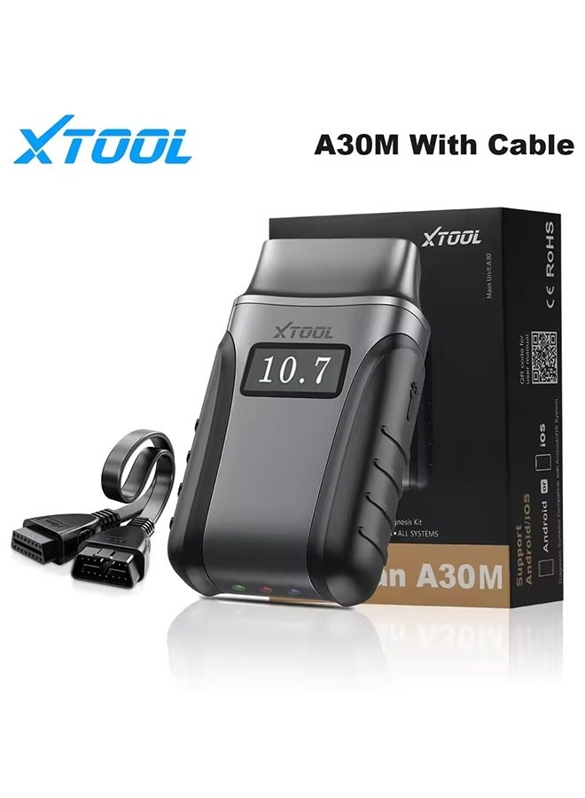 XTOOL Anyscan A30M Bluetooth OBD2 Scanner Car Diagnostic Tools 26+ Reset Service Code Reader CANFD Protocol - Image 1