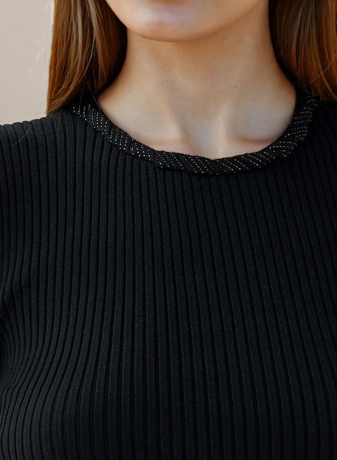 Iconic Ribbed Sleeveless Top - Image 3