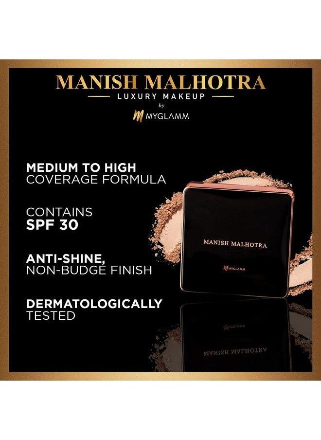 MyGlamm Manish Malhotra Beauty Skin Awakening Compactwarm Caramel9Gm  - Image 3