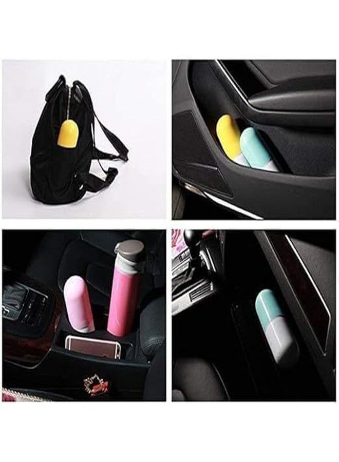 Packcy Foldable Pocket Capsule Compact Travel Umbrella - Lightweight Anti-UV Mini Pill Umbrella with Protective Case for Women, Men & Kids - Image 4