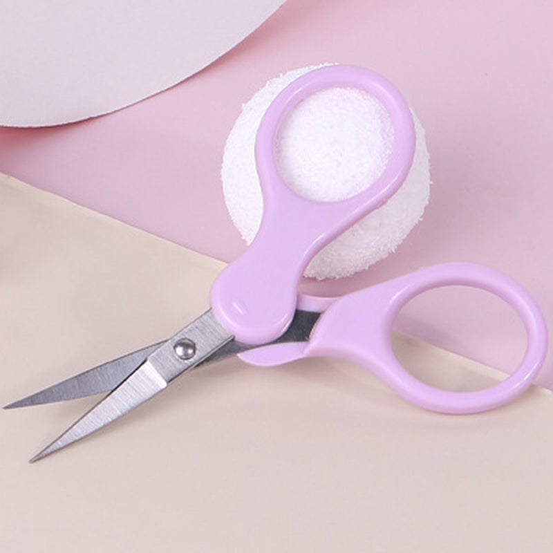 2pcs Eyebrow Scissor Eyebrow Grooming Scissor Stainless Steel Small Scissor - Image 5