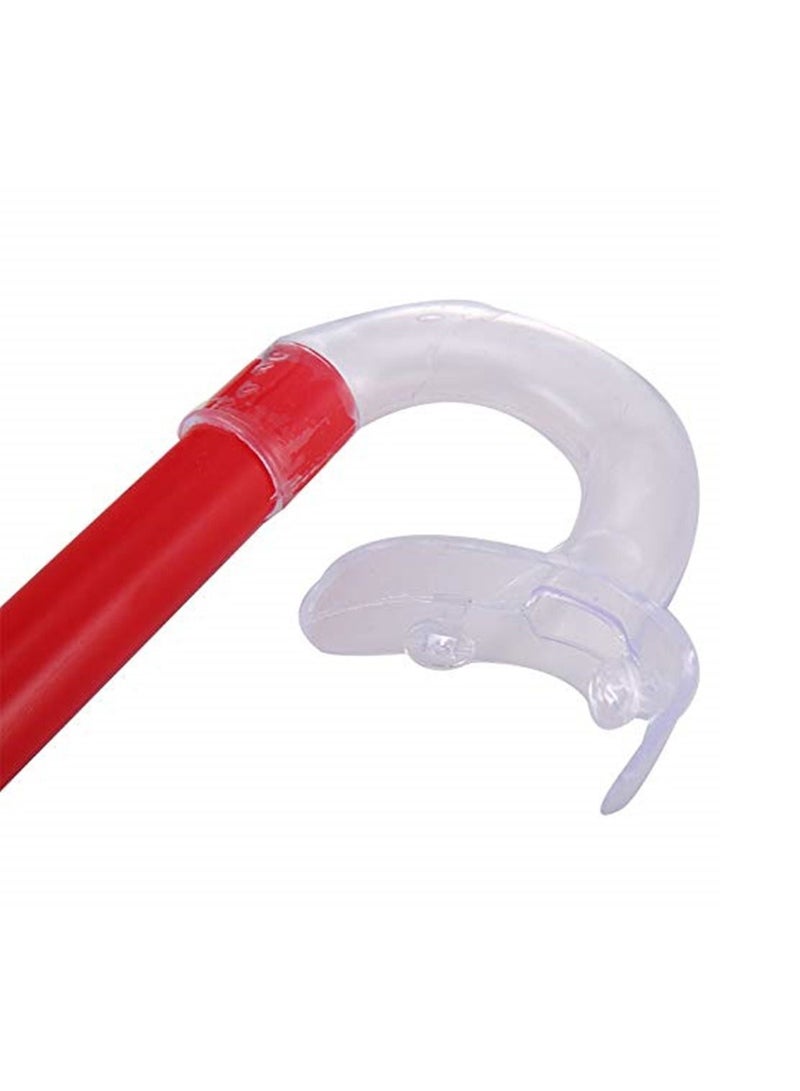 Kids Youth Water Sports Silicone Scuba Swimming Swim Diving Mask Snorkel Glasses Anti Fog Goggles Set (Red) - Image 4