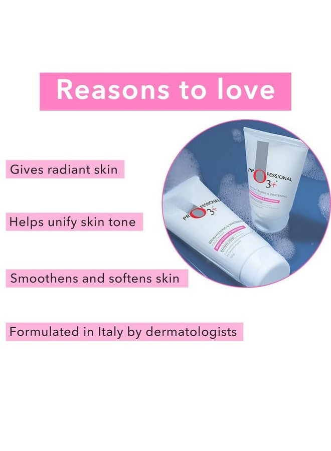 O3+ Brightening & Whitening Face Wash With Cucumber And Aloe Vera Extracts For Sensitive & All Skin Type (100Ml) - Image 4