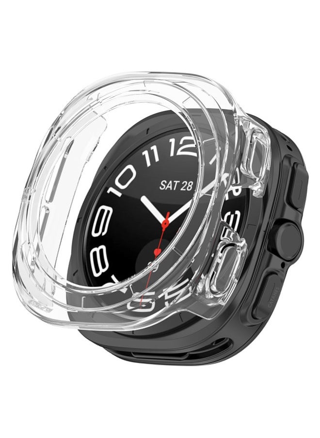 CATANES (for Samsung Galaxy Watch 7 Ultra) Case Hard PC Bumper Set Frame protection around The perimeter, not covering The screen Clear  - Image 1