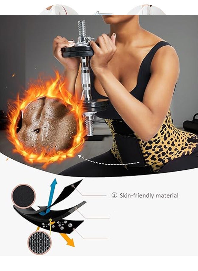 إم إكس إن مشد تنحيف الخصر قابل للتعديل، مدرب الخصر للنساء، حزام الساونا المشكل لخسارة دهون البطن، مسامي ومريح - Image 4