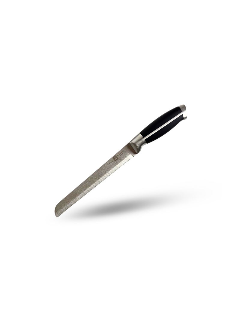 Cake & Bread Serrated Knife Stainless Steel with Metal Handle-33cm - Image 1