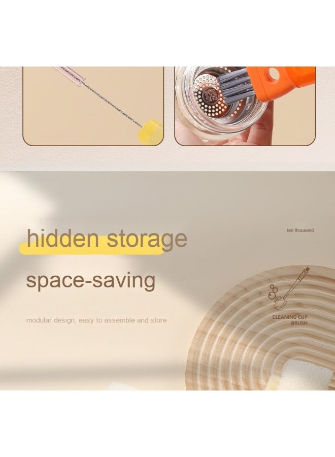 NIBEMINENT Multi-Purpose Baby Bottle Pacifier And Straw Cleaning Brush - Image 4