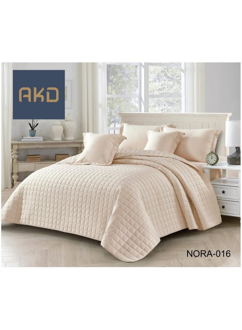 Neferin comforter set, compressed sheet, consisting of 6 pieces, polyester comforter, size 220 x 240 cm.