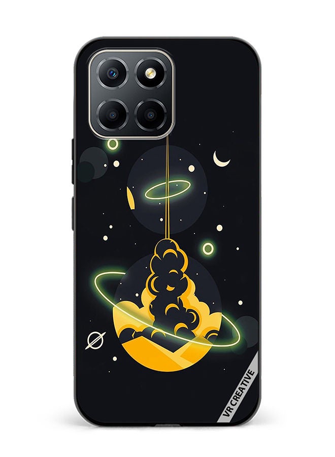 VR CREATIVE Protective Case Cover For Honor X6 Galaxy Design Multicolour - Image 1