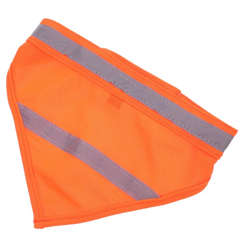 KESYOO Reflective Pet Scarf Fluorescent Safety Bandana For Dogs Soft Breathable Neckerchief Striped Fashionable Night Travel Accessory Nocturnal Animals High Visibility - Image 2
