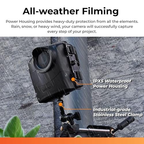 Brinno BCC2000 - Construction & Outdoor Security Time Lapse Camera Trio Bundle Pack - Up to 1-Year Battery Life - 1080P - Includes: TLC2000 Camera, Industrial Clamp, and Weather-Resistant Case - 2 Pk - Image 4