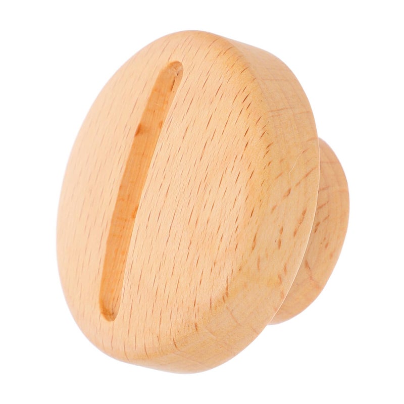 Beech Wood Cabinet Knobs Modern Minimalist Pull Handles for Dressers Kitchen Drawers Nursery Furniture - Image 2