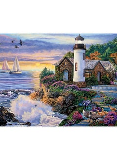 Bits and Pieces 300 Piece Jigsaw Puzzle For Adults ‘Perfect Dawn’ 300 Pc Large Piece Ocean Sunrise Jigsaw By Artist Laura Glen Lawson 18" X 24"  - Image 2