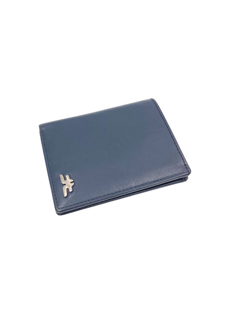 LAVERI LEATHER Slim Top Zipper Cards Holder Genuine Leather RFID # 1654 - Image 3