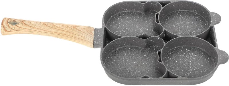 LALAFINA Nonstick Omelet Pan Mini Frying Pan with Handle, Small Size Pancake and Egg Frying Skillet for Gas and Induction Stoves, Kitchen Cooking Tool for Breakfast - Image 1