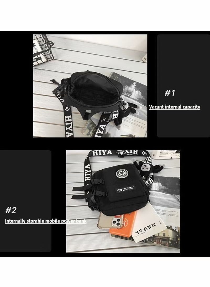 Sling Crossbody Backpack Shoulder Bag for Men Women,Casual Lightweight One Strap Backpack Sling Satchel Waterproof Wallet Bag - Image 3